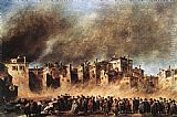 Francesco Guardi Fire in the Oil Depot at San Marcuola painting